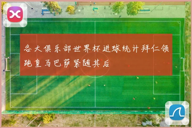 各大俱乐部世界杯进球统计拜仁领跑皇马巴萨紧随其后